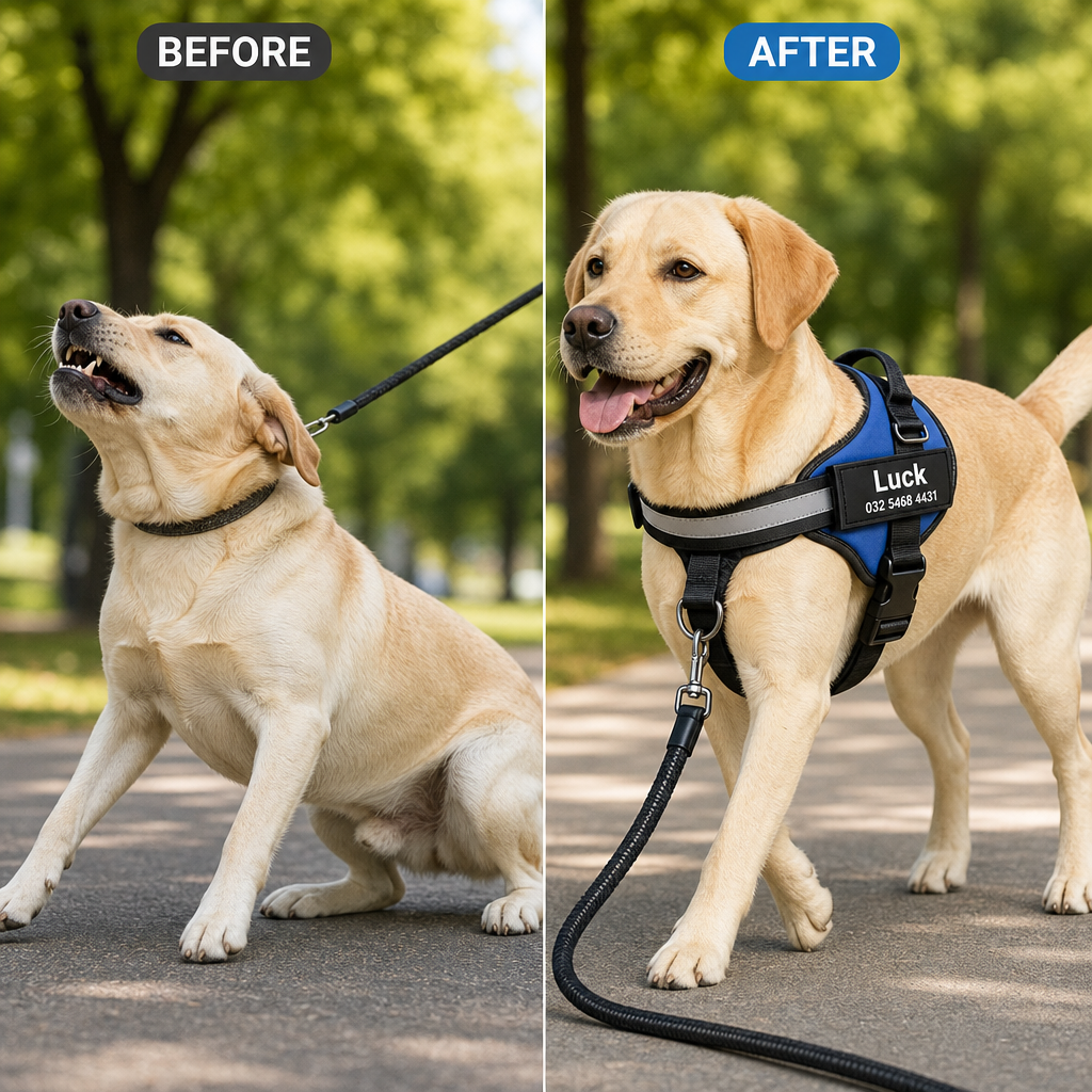 Reflective Dog Harness Vest