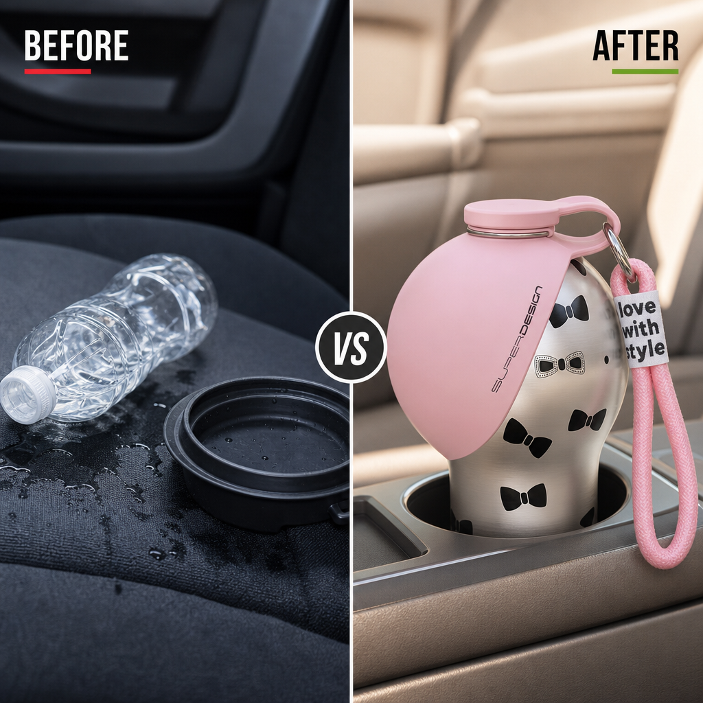 2-in-1 Dog Water Bottle