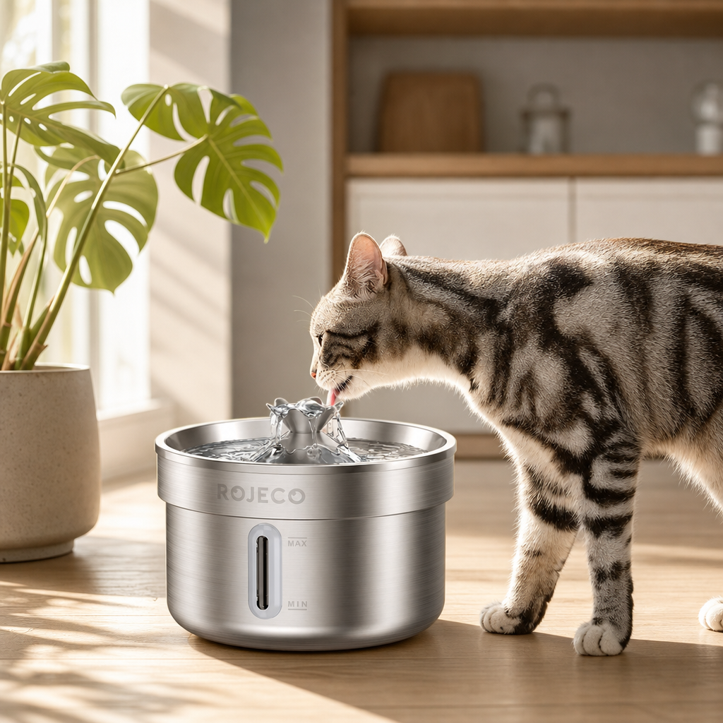 ROJECO Pet Water Fountain