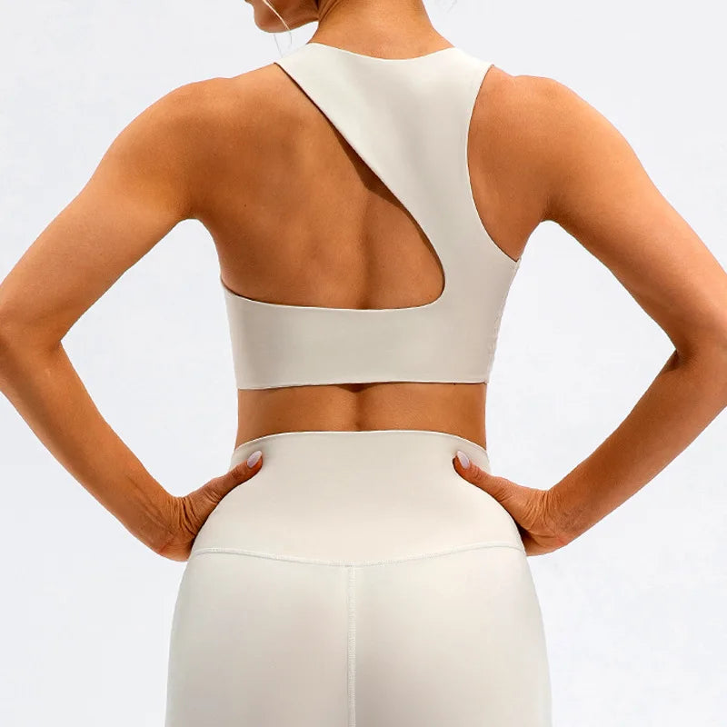 Brassière Sportive FUBEIKE — Maintien élégant et confort seconde peau